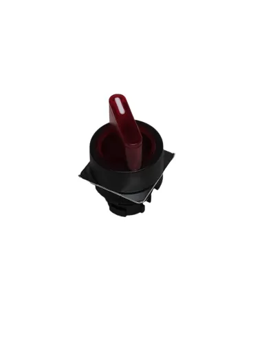 Omron a22w2mr-14668100 selector luminoso Ø22mm, rit 2p, rojo