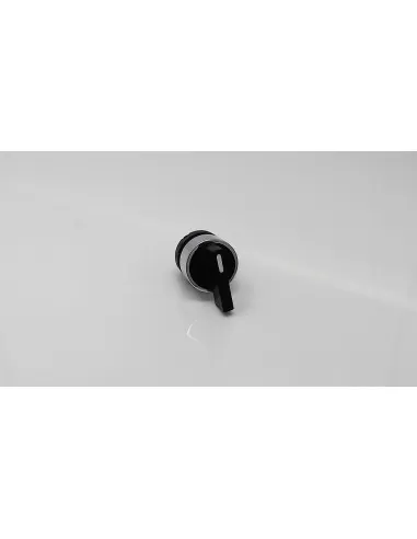 New elfin 020stalanw long lever selector switch 2 positions permanent black metal