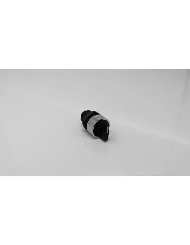 Nuevo selector de palanca luminoso elfin 2 pos con retorno negro, metal 020stamcnws