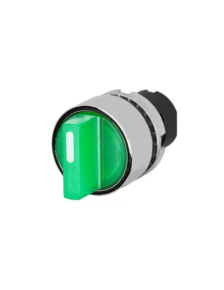Nouveau sélecteur lumineux elfin 020stamlavw avec 2 positions de levier en métal vert permanent Nouveau sélecteur lumineux elfin 020stamlavw avec 2 positions de levier en métal vert permanent
