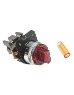 Allen-bradley t6653r406 breter selector iluminado rojo 3 posiciones perm d 30mm