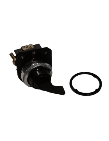 Allen-Bradley M6472N 3-Pos Lever Selector Left Fixed, Right with Retardant 30mm Breter