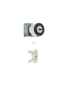 Siemens 3sb35004gd61 selector de llave Ronis metálico 3 posiciones con retorno izquierda