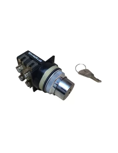 Ge power 077scb1103 selector de llave 3 posiciones fijas no nc