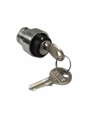 Sélecteur Schneider zb2bg3 à 3 positions fixes avec clé