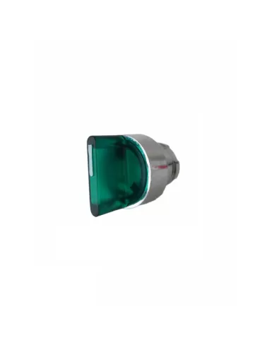 Schneider zb2bk143 cabezal selector luminoso verde 1 posición