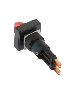 Sélecteur lumineux rouge Eaton Q25lwk1r-rt 2 positions 2