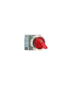 Siemens 3sb35012da21 Selector metálico rojo iluminado de 3 posiciones