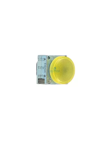 Siemens 3sb35016ba30 Kontrollleuchte, gelbes Metall-Edelstein, gestreift