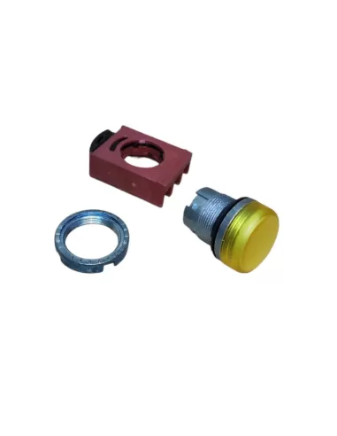 Lampe témoin lumineuse à diffusion jaune GE Power 184793 P9MLGD