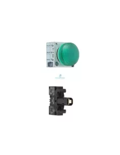 Siemens 3sb36486ba40 green LED indicator light 110vac