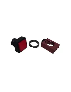 Ge power 186791 p9slrd voyant d'avertissement de gemme diffuse rouge