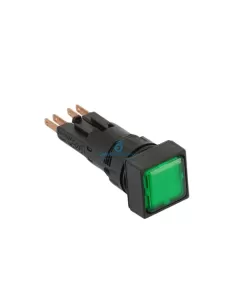 Luz indicadora plana verde Eaton Q18lf-gn