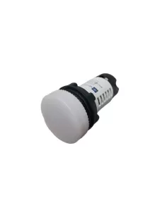 Schneider xb7ev61p white pilot light ip54 ba9s d 22mm