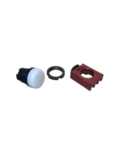 Ge power 185797 p9xlbd white diffused gem indicator lamp
