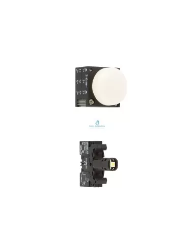 Siemens 3sb32526aa60 white indicator light with 230vac led