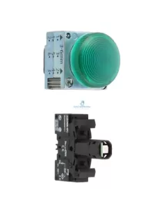 Voyant LED vert Siemens 3SB36446BA40 24 V CA