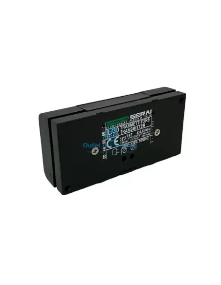 Soirée 16h30 le 30/03 : émetteur bicanal 433 MHz complet avec supports pour Ave/ Vimar