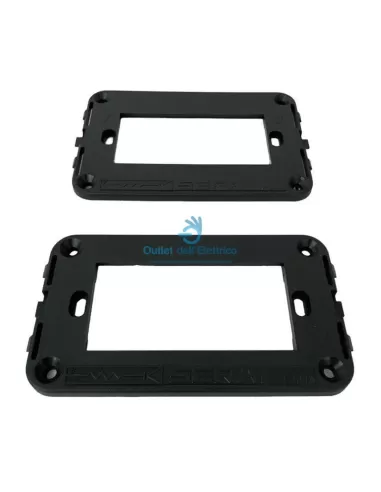 Serai 16.30 il/30: trasmettitore bicanale 433mhz completo di supporti per Ave/ Vimar