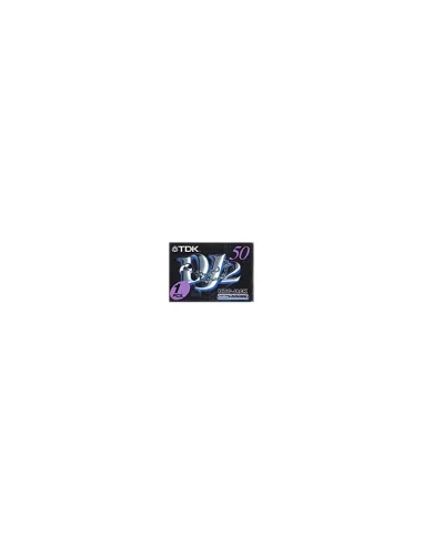 Tdk dj2-50ea casete audio 50 posiciones dj2 cromado