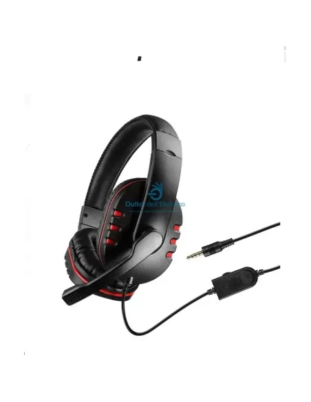 Lion CU-PS05 cuffie con microfono ps4/pc gaming headset wired