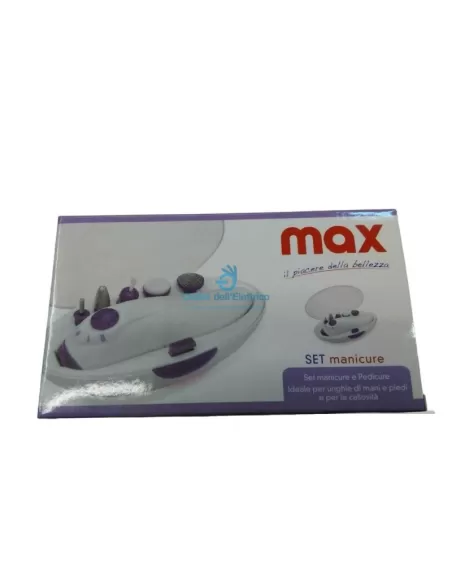 Max manicure set 5 accessori senza batterie