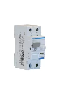 Hager ada906h diferencial magnetotérmico salvavidas accesorizable 1 polo neutro 1p n 30ma a 6a 6ka c 2m
