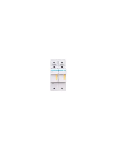 Hager lr602 porte-fusible 14x51 2p 3 modules din