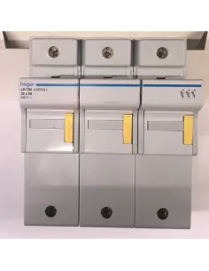 Hager lr703 fuse holder 22x58 3p 6m