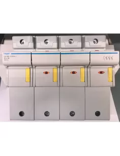 Porte-fusible Hager LS704 22x58 3P N 8M