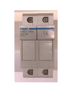 Hager l50201 sectional fuse holder 10.3x38 1 n ma