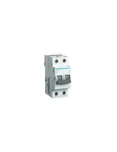 Hager interruttore automatico magnetotermico 1p n 1 polo   neutro 25a 6ka curva c 2 moduli din