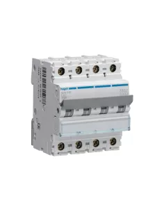 Hager ncn450a circuit breaker 4p 4 poles 4x50a 10 ka c curve 4 din modules