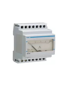 Hager sm250 indirektes analoges Amperemeter 0–250 A, 4 DIN-SM250-Module