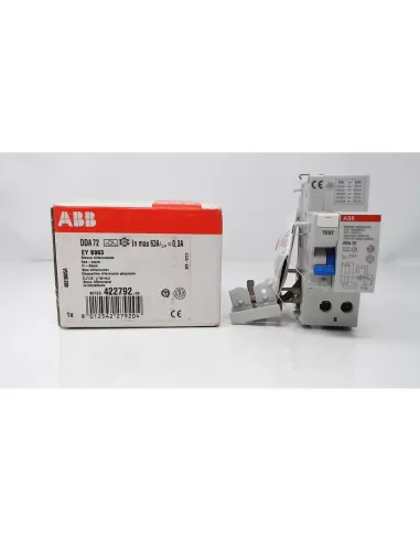 Bloque diferencial Abb dda72 63a 300ma s2 2p ey 896 3