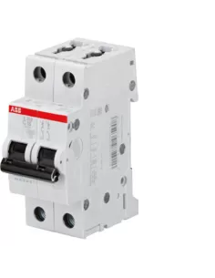 Abb s202 c20 6ka 2p interruptor automático