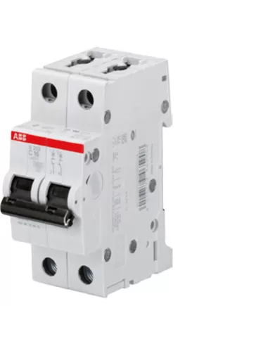 Abb s202 c20 6ka 2p interruptor automático
