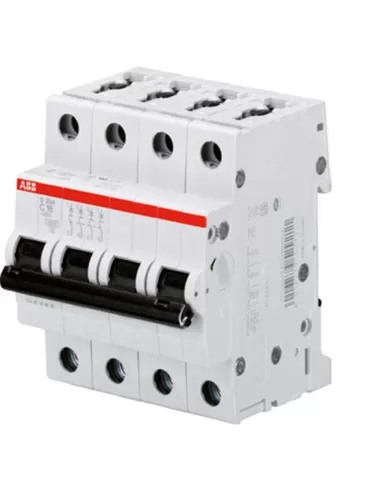 Abb s204m c 3 automatic circuit breaker 10ka 4p