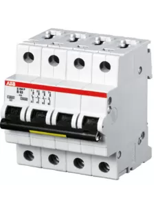 Abb s204p b25 circuit breaker 25ka 4p