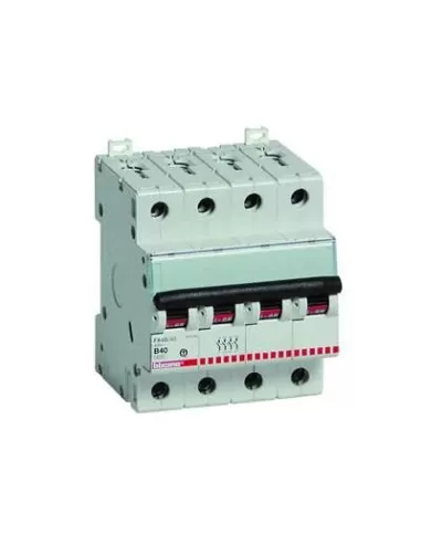 Bticino btdin60 disjoncteur automatique 4p courbe d 10a 6ka f84d//10