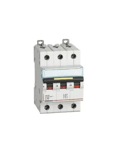 Bticino btdin interrupteur magnéto 3p courbe c 10a ft83c10