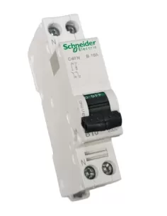 Schneider circuit breaker c40n 1p n b 10a 6000a a9n17540