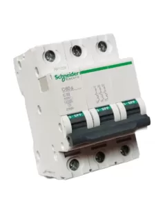 Disyuntor automático schneider c60a 4.5ka 3p 32a curva c 23885
