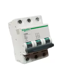 Schneider automatic circuit breaker c60n 6ka 3p 10a curve c 24282