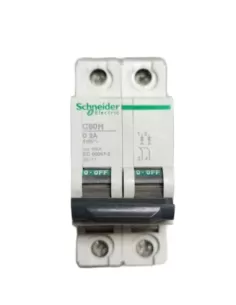 Schneider 25111 circuit breaker c60h 10ka 2p 2a curve d