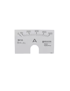 Merlin Gerin 16040 Skala 0//500a für Amperemeter 16030