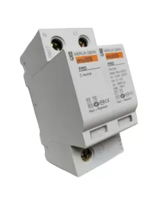 Protector contra sobretensiones Merlin Gerin 16577 PRD8, 1 polo, 230 V, 10 kV, modelo 2/3