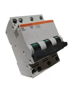 Disjoncteur Merlin Gerin 17525 4P 6A 4,5k C 3mod C40