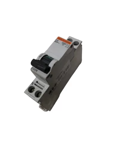 Disjoncteur Merlin Gerin 17570 1P N 4A 6K C 1Mod C40