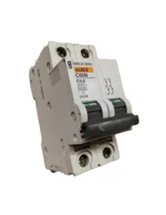 Disjoncteur Merlin Gerin 24068 2P 0,5A 6kC 2mod
